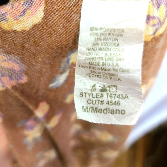 OPEN SHOULDER LONG SLEEVE BLOUSE - Picture 6 of 6